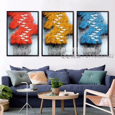 长期承接别墅、宾馆、酒楼、会所、样板房等油画订单。 [油画]