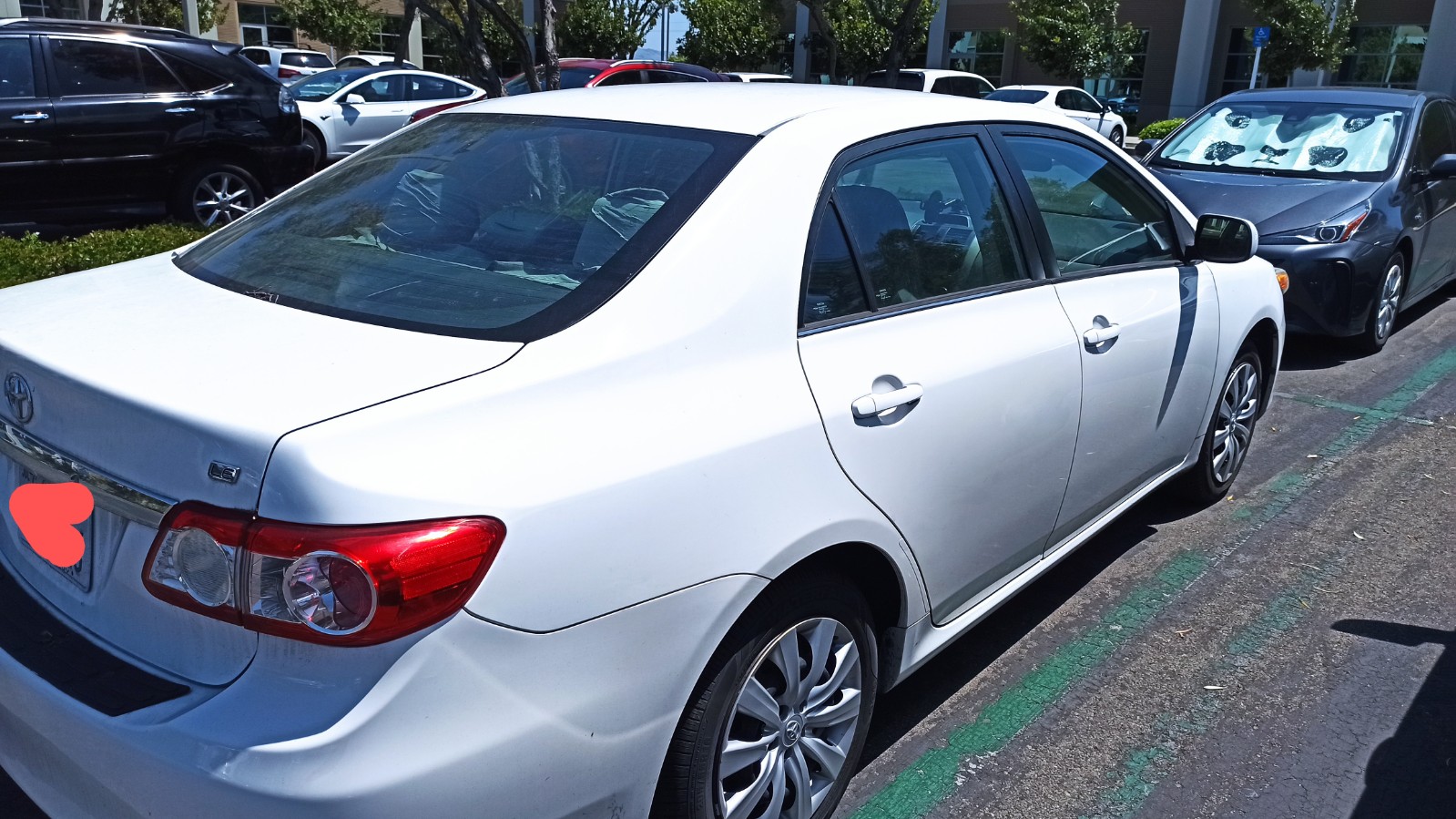 Car sold back to China: Toyota Corolla LE, 94,000 miles, non-dealer