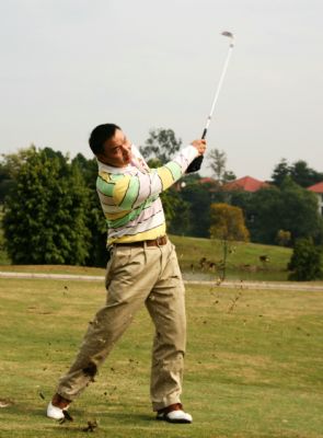 Chinese golf instructor