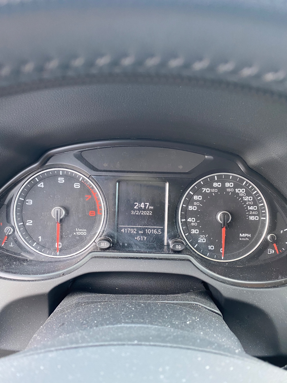 No accidents, new tires