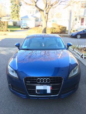 Now for sale Audi TT 3.2 top version blue sports car without any accidents 16,000
