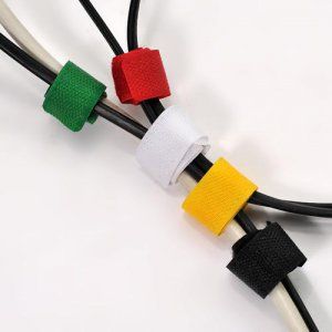 6-pack of wonderful storage and organization wire binding straps